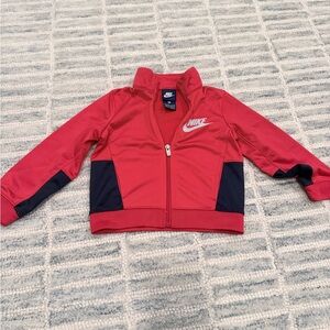 Nike Red and Navy Kids Athletic Jacket